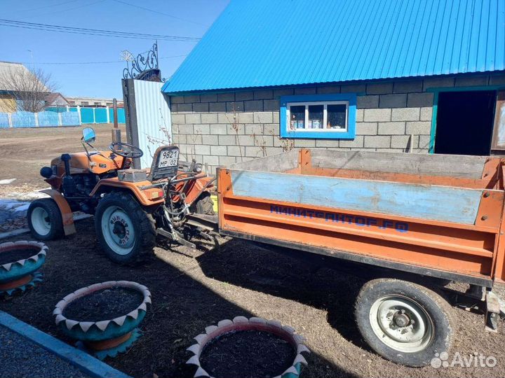 Мини-трактор УРАЛЕЦ 220, 2014