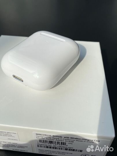 Беспроводные наушники AirPods 2 гарантия