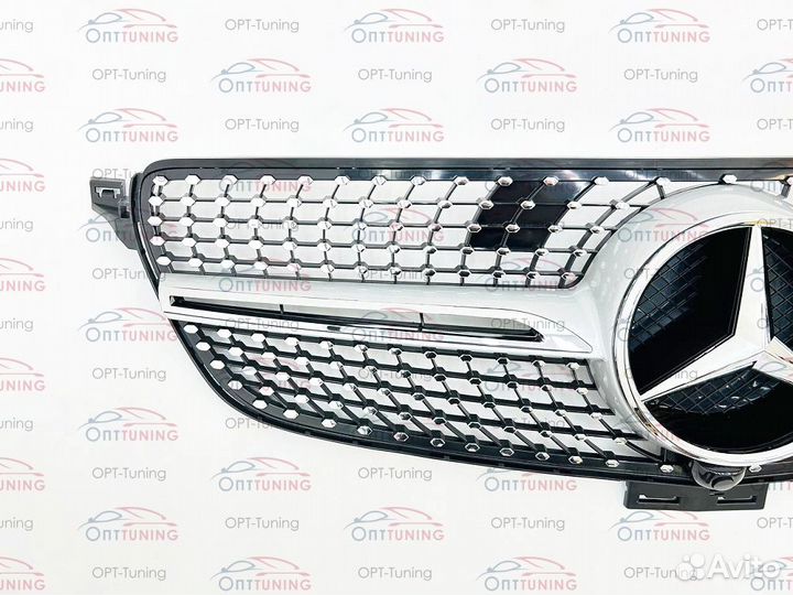 Решетка в стиле Diamond на Mercedes GLE W166