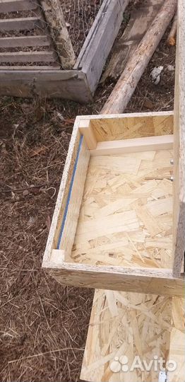 Гнездо для кур с яйцесборником