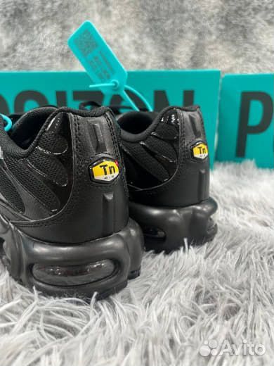 Nike Air Max Tn Plus Black Черные Оригинал Poizon