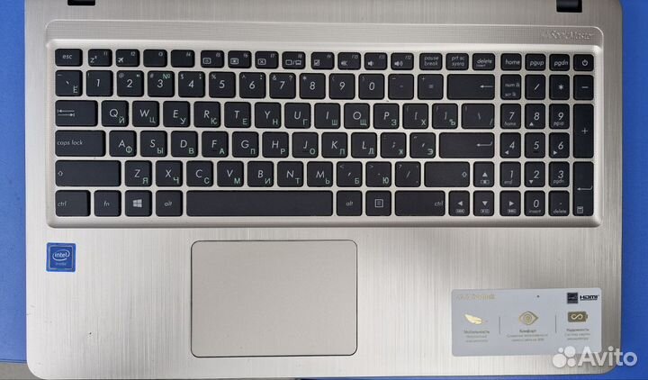 Ноутбук Asus 15.6 Celeron N4000 4gb SSD 240gb