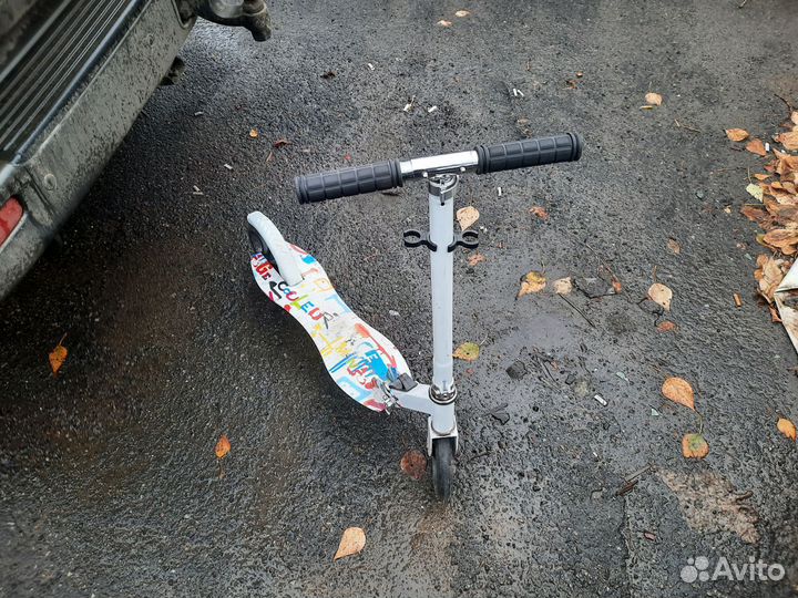 Самокат детский двухколесный бу