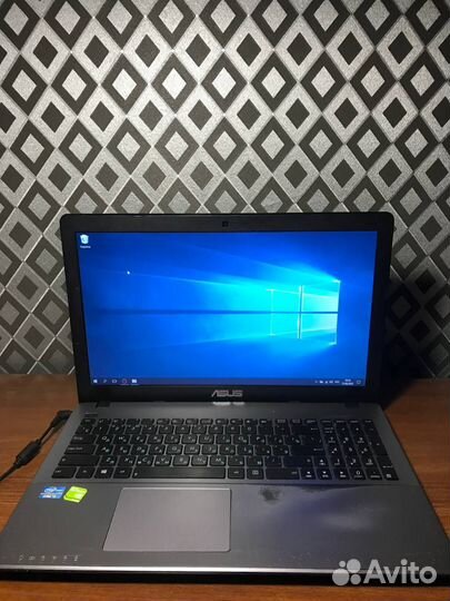 Ноутбук Asus x550v полностью рабочий
