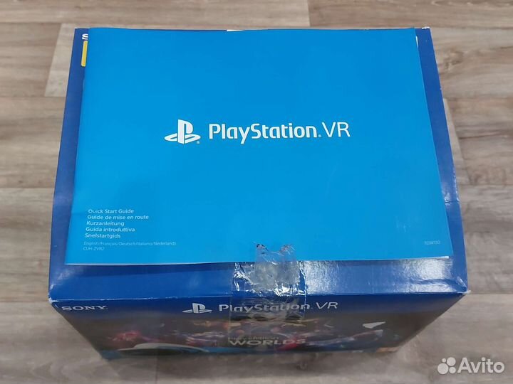 Шлем sony ps4 vr (вторая ревизия) + 3 игры