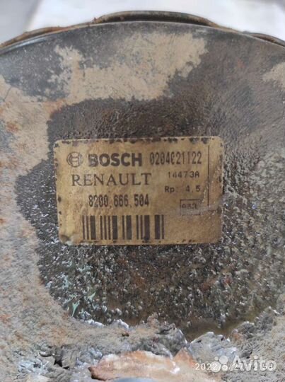 Вакуумный усилитель тормозов Рено кенго1