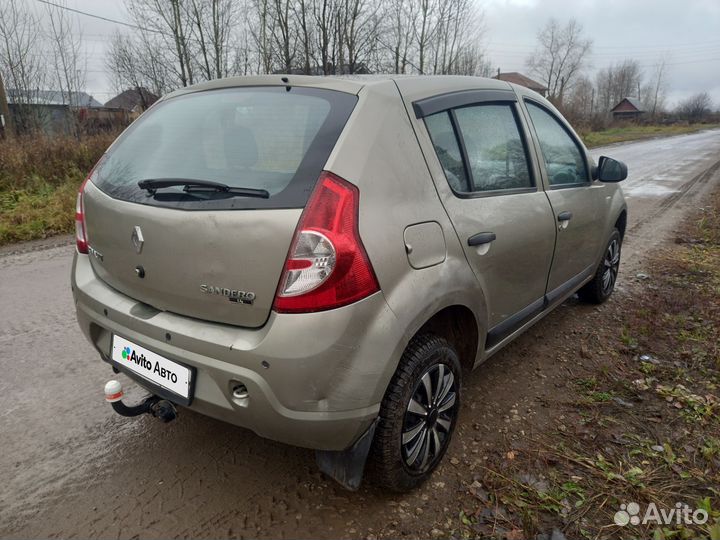 Renault Sandero 1.4 МТ, 2011, 166 010 км