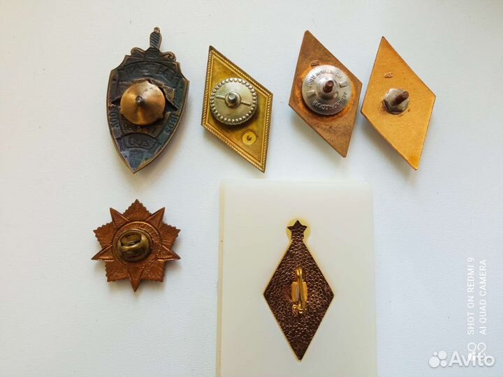 Нагрудные значки, ромбы СССР