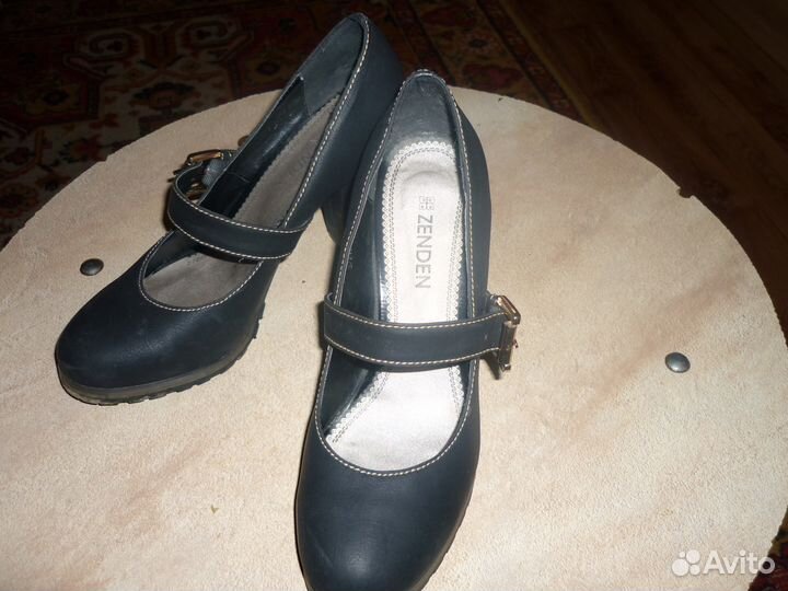 Туфли черные