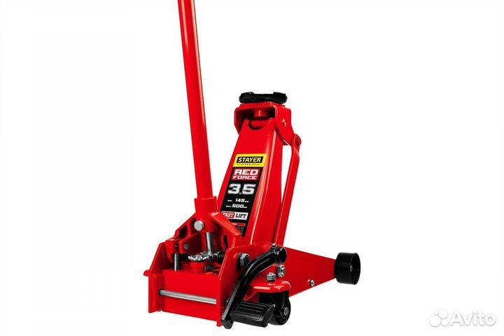 Подкатной домкрат 3,5т 145-500 мм Stayer 43155-3.5
