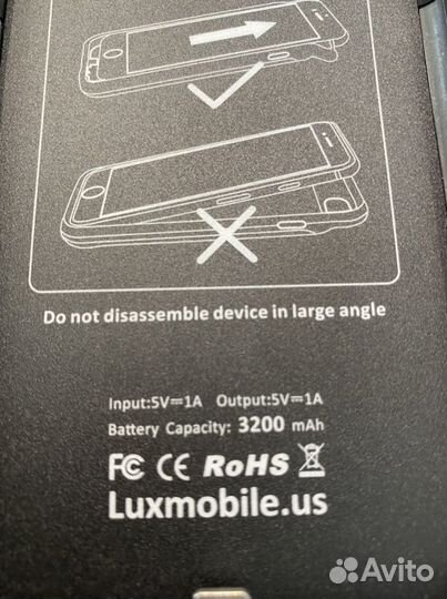 Чехол зарядка iPhone x