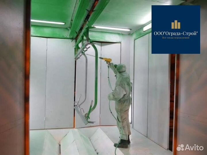 Порошковая покраска, полимерная камера