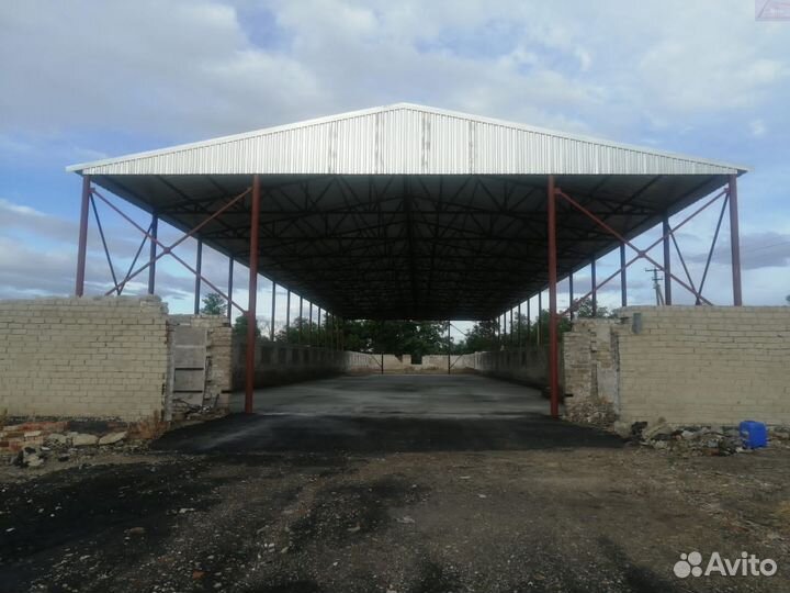Возведение ангаров, навесов, складов