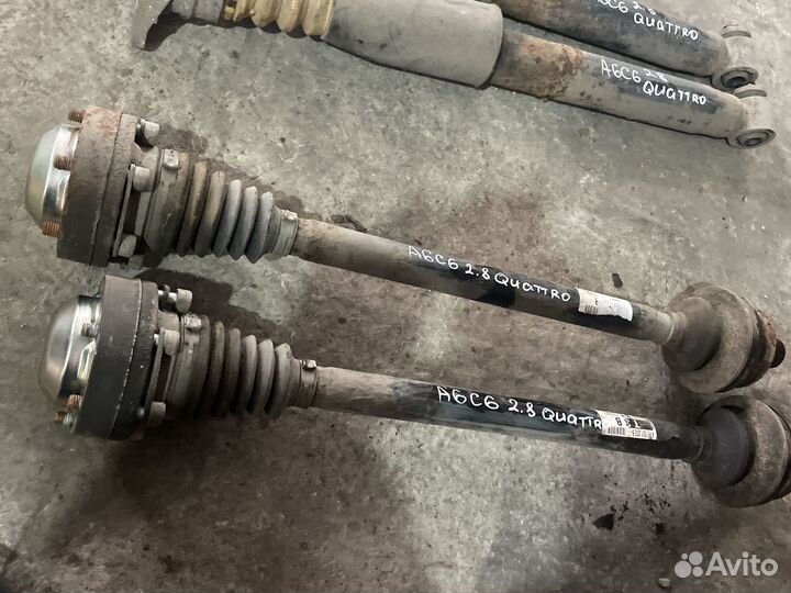 Привод ауди a6c6 задний
