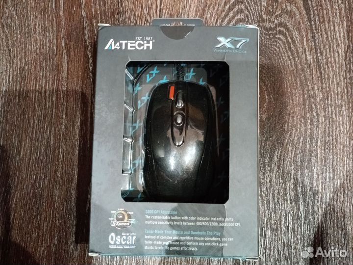 Игровая мышь a4tech x-710bk