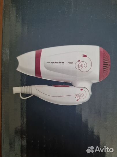 Фен rowenta новый дорожный, складной
