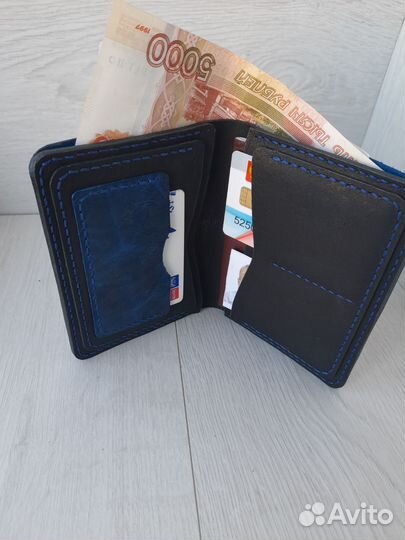 Обложка для документов из натуральной кожи