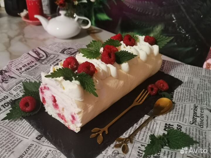 Пп Меренговый рулет