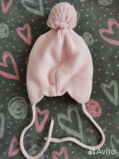 Шапка для девочки на осень