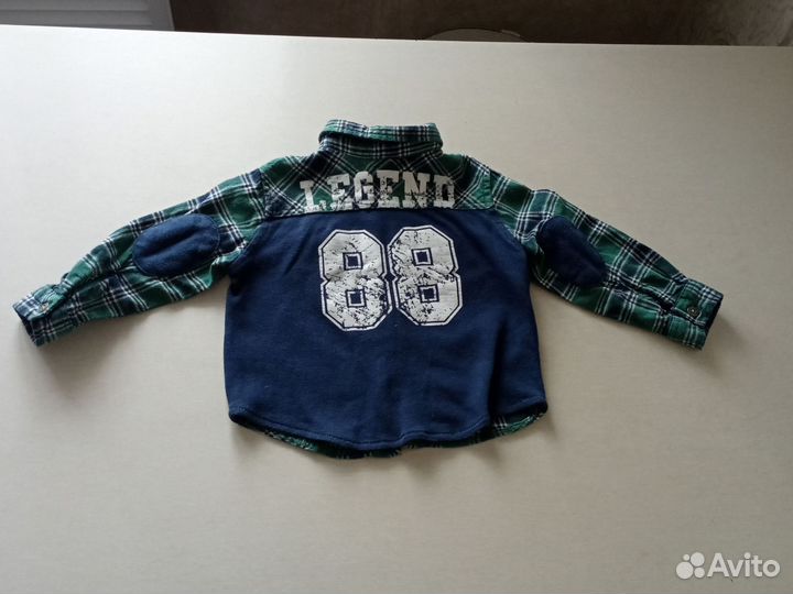 Рубашки на мальчика рост 80 см