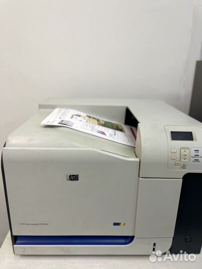 Цветной лазерный принтер hp laserjet cp3525n