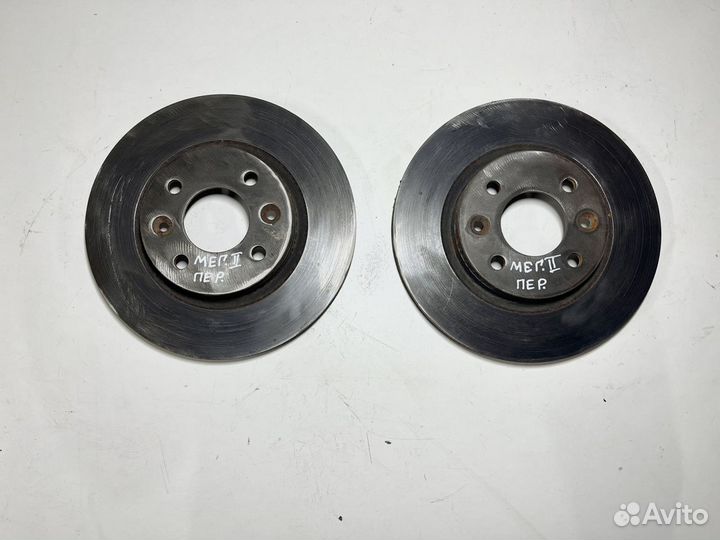 Диск тормозной передний Renault Megan 2