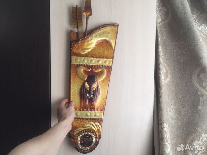 Настенное панно чеканка картина