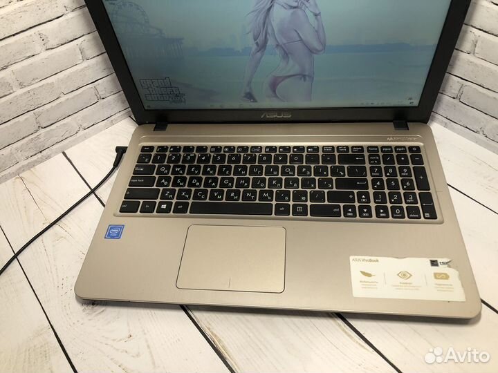 Как новый ноутбук asus N4000/4Gb