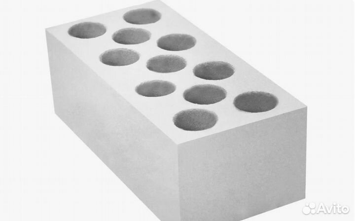 Кирпич сулпу пустотелый М150/F50/1.4 белый