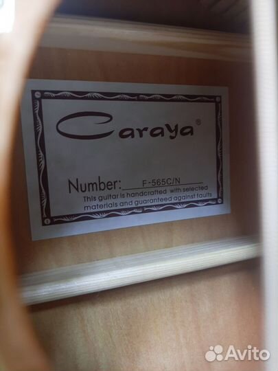 Акустическая гитара Caraya F-565C