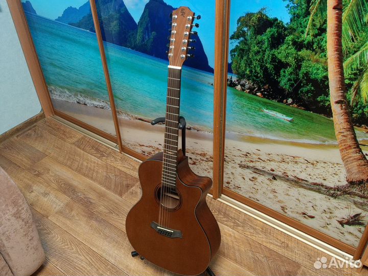 Электроакустическая 12 стр. гитара Baton Rouge