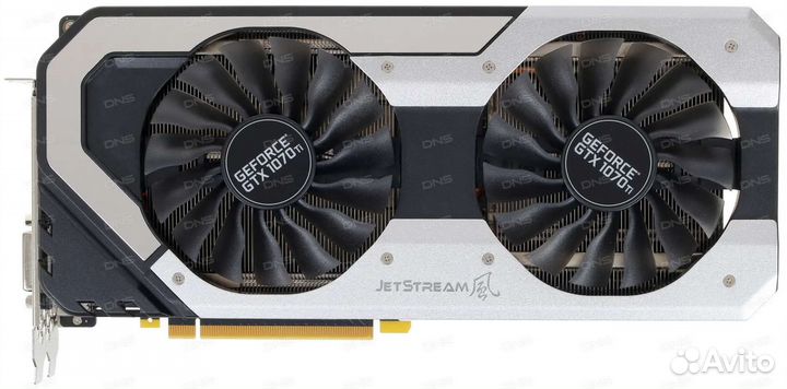 Palit GeForce GTX 1070 Ti super jetstream 8gb