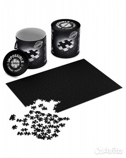 Пазл чёрный дзен