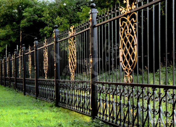 Заборы металлические Модель № 1321