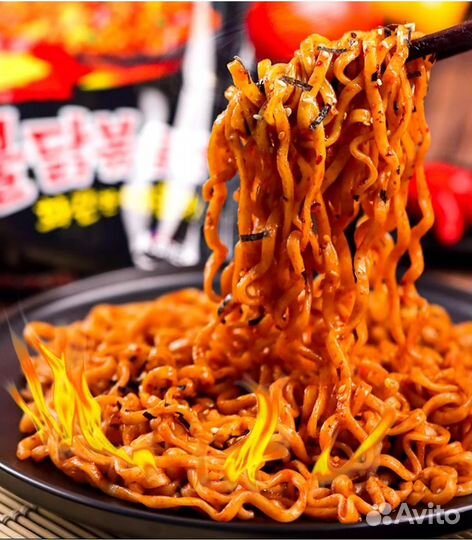 Корейская лапша SamYang в ассортименте