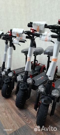 Самокат взрослый новый