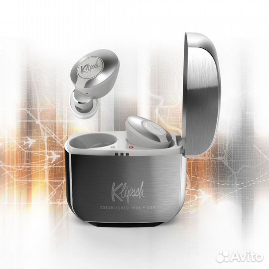 Наушники Klipsch T5 II TW ANC Silver