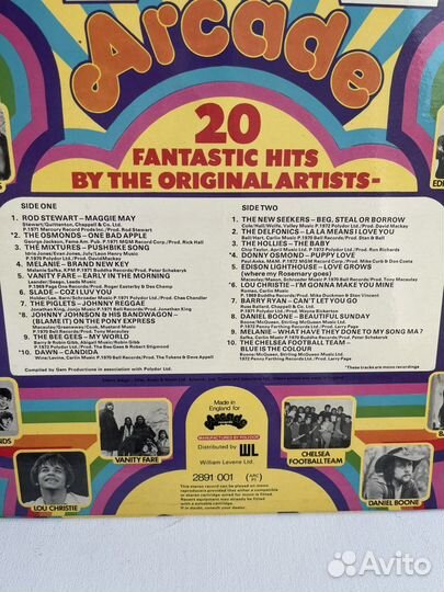 Винил 20 Fantastic Hits by The Original Artists