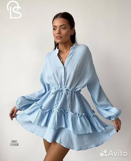 Летнее платье из муслина опт/розница