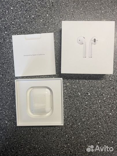 Беспроводные наушники Apple airpods 2