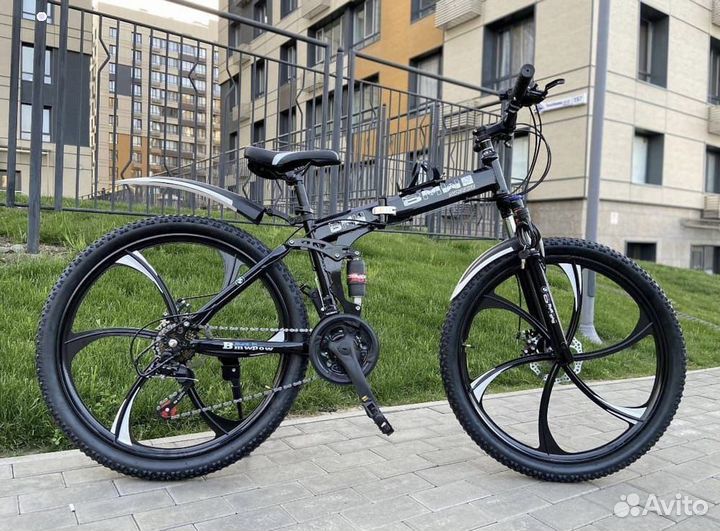 Велосипед скоростной BMW складной