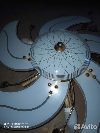 Люстра потолочная бу 6 цоколей