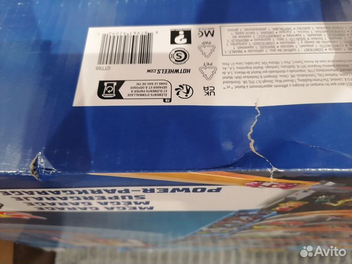 Hot Wheels Сити Мега Гараж GTT95