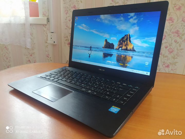 Ноутбук dexp Athena T141 (2х ядерный)
