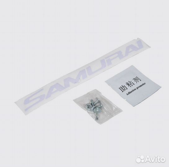 Универсальная губа на бампер авто samurai