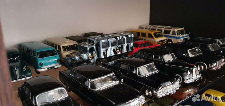 Коллекция моделей машин 1:43
