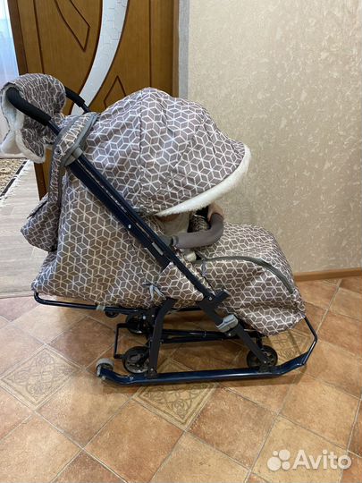 Санки коляска ника