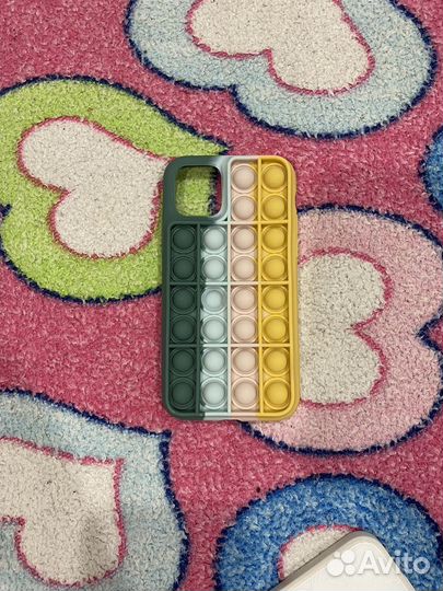 Чехол на iPhone 11 pro поп ит