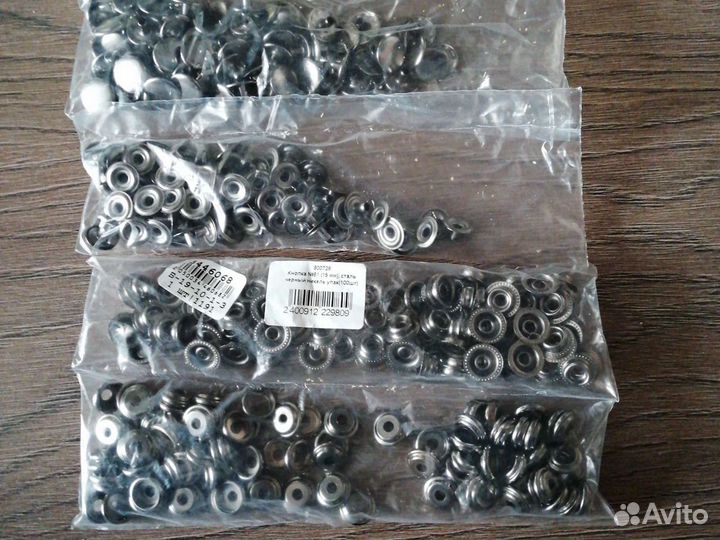 Кнопка заклепочная 15мм Омега