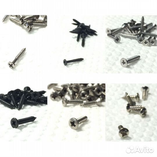 Болты, саморезы гитарные